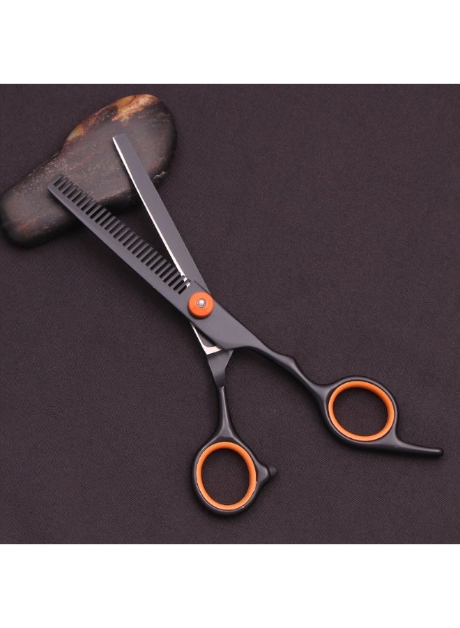 Harse 9 Piece Professional Hair Cutting Tool Set with 6-Inch Scissors, Thinning Scissors, Razor and Combs - Image 5